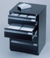 abschlie&szlig;barer Stahlschrank f&uuml;r CDs und DVDs