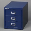 roter Tisch-Schubladenschrank