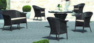 preiswerte und hochwertige Gartenmöbel im wetterfestem Kunststoffgeflecht