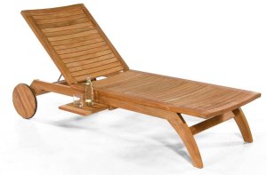 wetterfester Teakholz-Gartentisch 100 x 100 cm