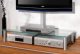 TV-Glasaufsatz mit drehbarer Flatscreenhalterung