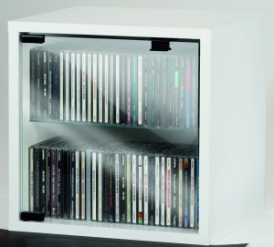 CD-Wand-Archivierung