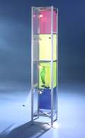 transportable Glasvitrine