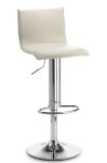 Barhocker mit Sitzschale PU-Kunstlederbezug