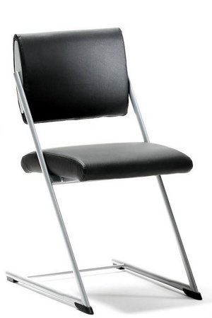 moderner Freischwinger-Stuhl