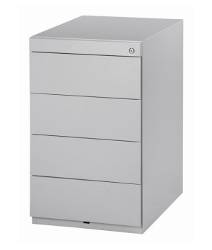 Schreibtisch-Schubladenschrank Stahl abschließbar
