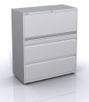 Klapptür-Bürostahlschrank