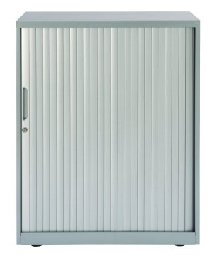 abschließbarer Rollladen-Bürostahlschrank