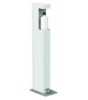 preiswerte Desinfektionsmittel-Standsäule mit Fußpedal kontaktlose Händedesinfektion