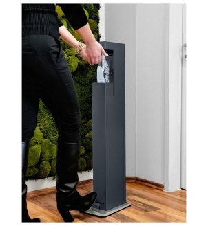 Desinfektionsmittel-Standsäule mit Fußbetätigung kontaktlose Händedesinfektion