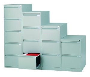 robuster Hängeregisterschrank von Bisley