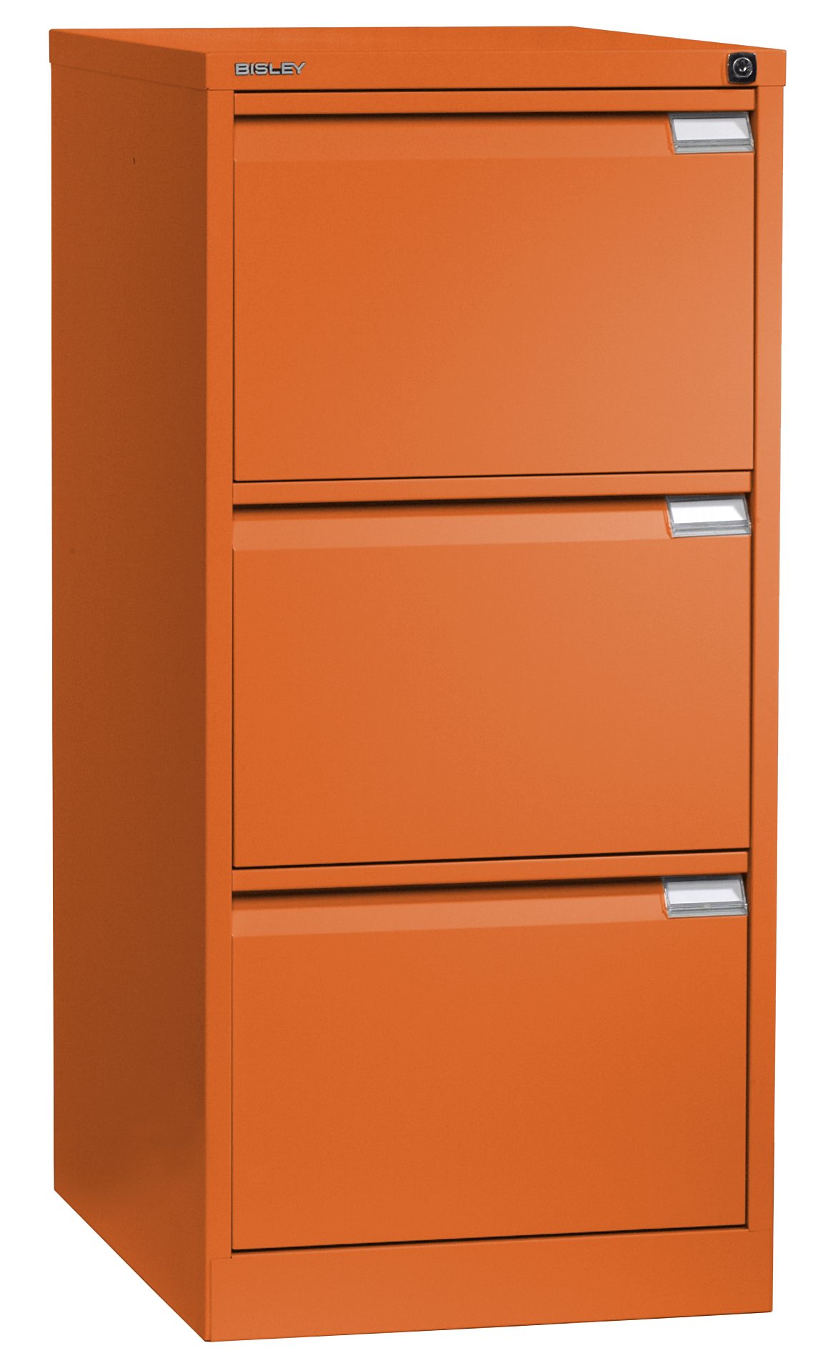 Stahl-Hängeregisterschrank orange