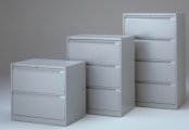 Hängeregistraturschrank mit Bübelgriffen