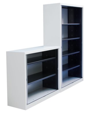 Rollladenbüroschrank komplett einschiebbare Rollläden