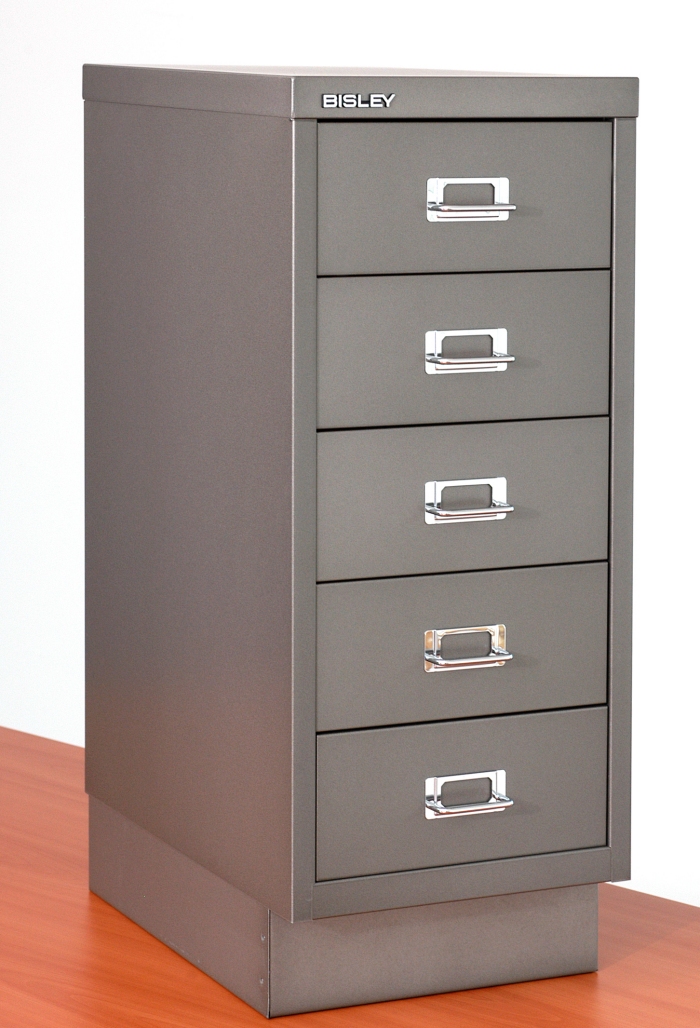 Abbildung: Schubladenschrank mit Sockel "29-061" mit 5 Schubladen