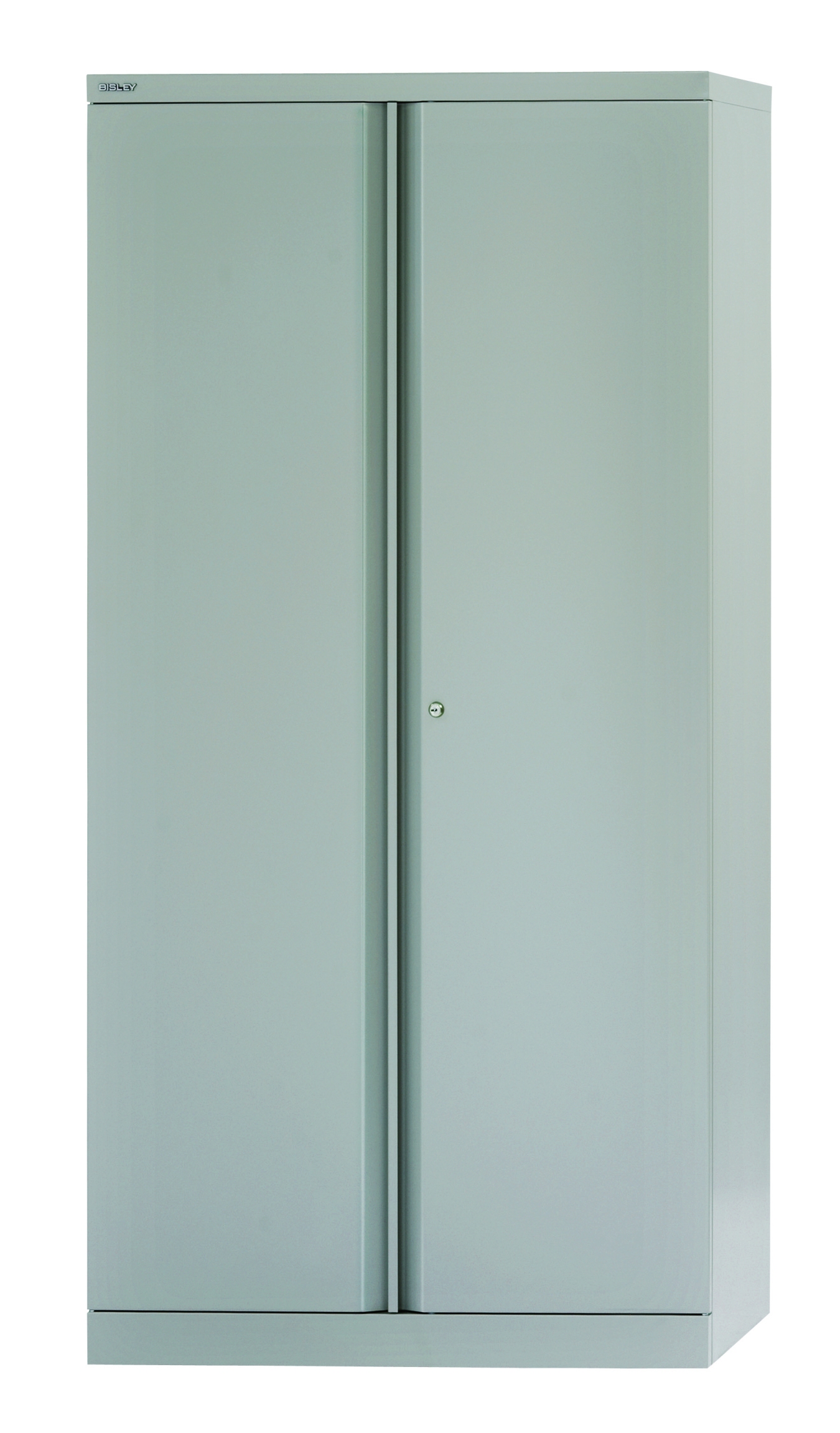 Aktenschrank aus Stahl silber lackiert
