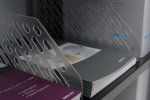 Bürometallschrank mit Stahl-Fachböden