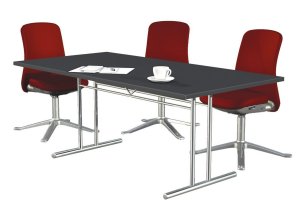 günstiger 6-Personen-Besprechungstisch 200 x 100 cm