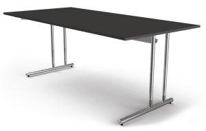 höhenverstellbarer Schreibtisch mit extra großer Arbeitsfläche 200 x 100 cm