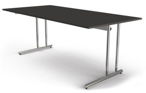 höhenverstellbarer Schreibtisch mit großer Arbeitsfläche höhenverstellbarer Schreibtisch mit extra großer Arbeitsfläche 200 x 100 cm