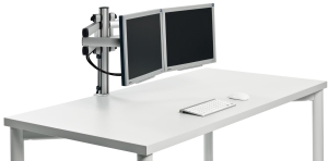 Schreibtischhalterung f&uuml;r 2 Computermonitore