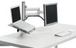 Schreibtischhalterungen für Monitore, Notebooks, Schreibtischlampen