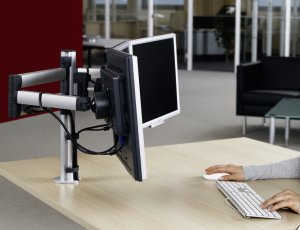 Monitorhalterung 3 Computermonitore Schreibtischmontage