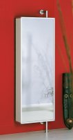 Wandgarderobe und Schuhschrank drehbar mit Spiegel