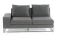 Outdoor-Polstercouch-Anbaumodul links