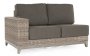 Outdoor-Geflecht-Eckcouch 2-Sitzer