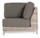 Eckmodul für Outdoor-Geflechtcouch