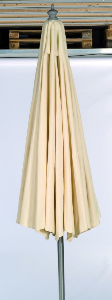 Abbildung: hochwertiger Sonnenschirm "Newcastle naturfarben / beige"