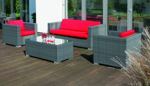 Witterungsbeständige Wintergartenmöbel im Rattan-Stil: Wintergarten