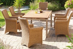 moderner Wintergartentisch