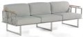 bequemes 3-Sitzer-Gartensofa