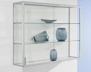 Brandschutz-Glasschrank Wandmontage