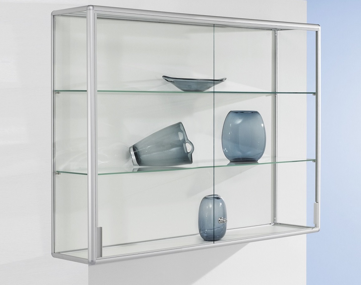 Brandschutz-Wandvitrine abschließbare Schiebetüren
