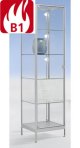 qudratische-Brandschutz-Glasvitrine