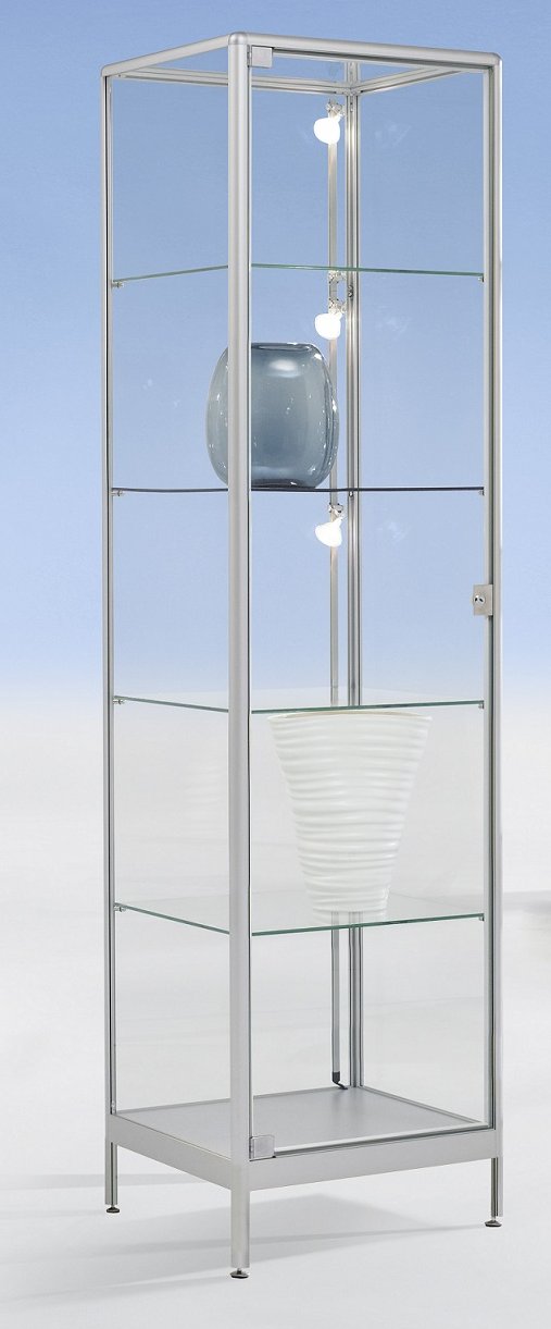 Brandschutz-Vitrine 50x50x200cm abschließbar