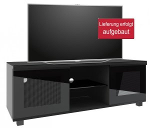 schwarzer Fernsehschrank für Flachbildfernseher