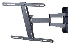 Fernseher-Wandhalterung mit einem um 180 Grad drehbaren Schwenkarm