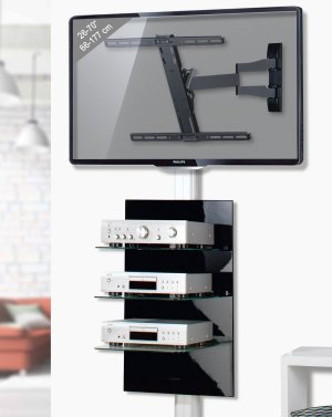 frei-drehbare-TV-Wandhalterung