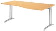 preiswerter Schreibtisch Buche-Optik