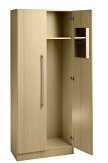 Büro-Garderobenschrank in Ahorn-Dekor