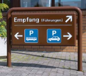 Außenschaukasten zur Wandmontage