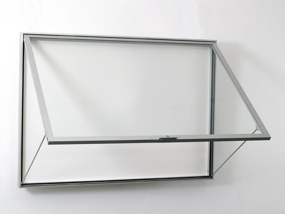 günstiger Innenbereich-Schaukasten aufklappbar Rückwand magnetisch