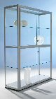 abschlie&szlig;bare Glasvitrine
