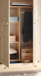 Schlafzimmerschrank Kiefer natur