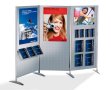 Stellwand mit Prospektfächer