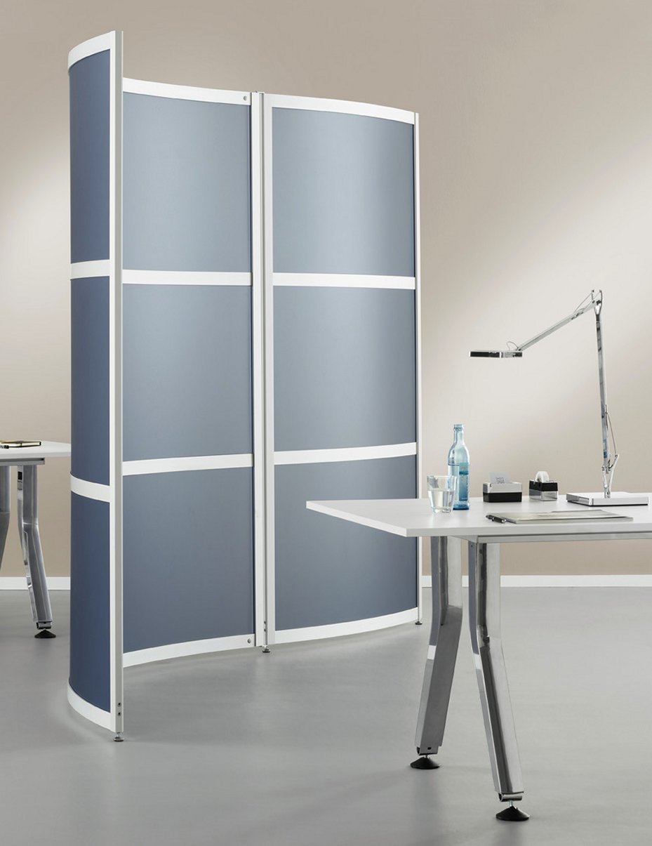 gebogener Raumteiler und Sichtschutzwand gebogener Raumteiler und Sichtschutzwand